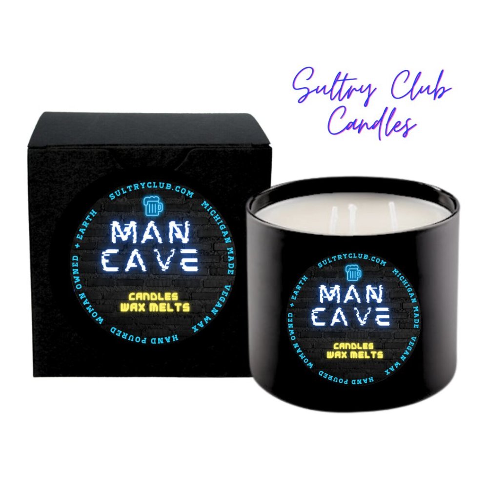 MAN CAVE CANDLE - OR WAX MELTS - Picture 2 of 4